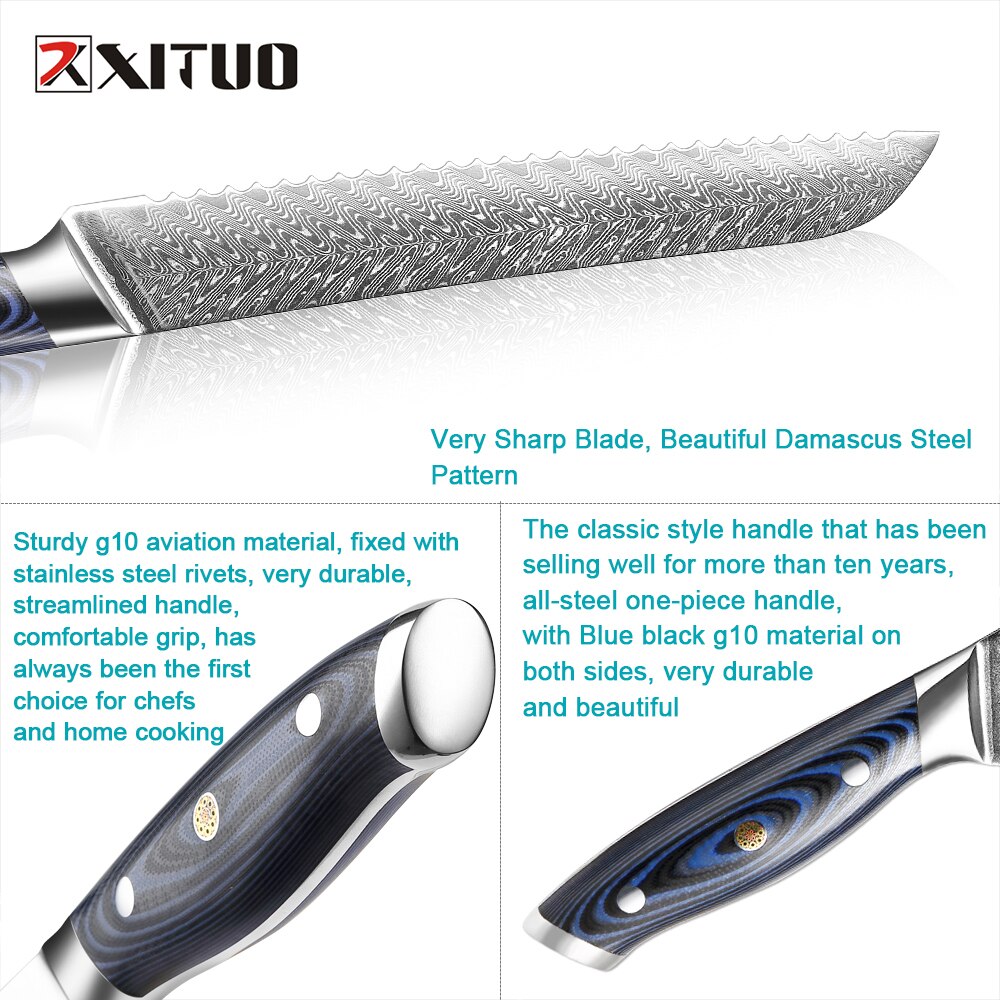 8 Inch Serrated Bread Knife - KingCutlery