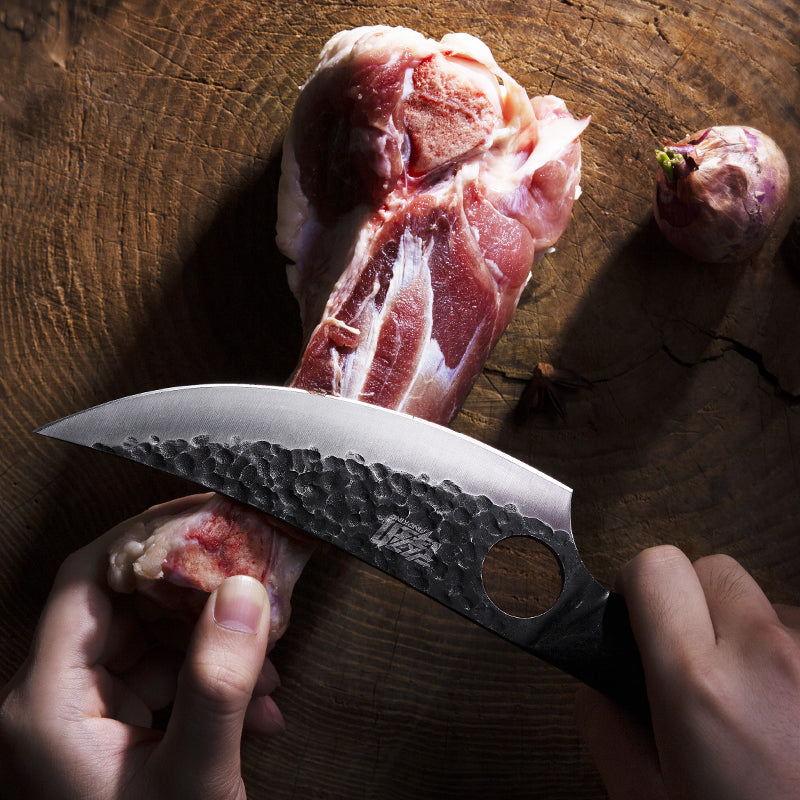 Black Damascus Blade - KingCutlery