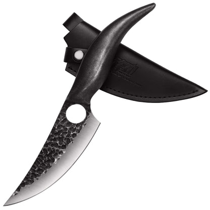 Black Damascus Blade - KingCutlery