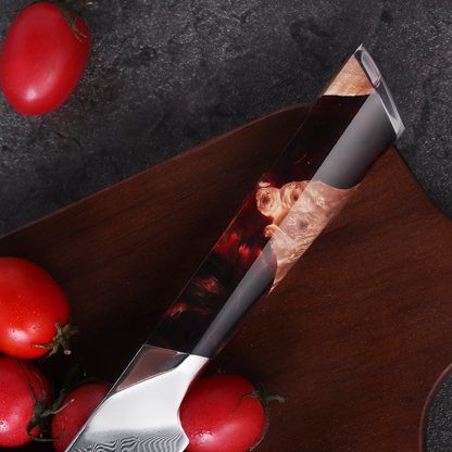 Damascus 5 Inch Fruit Knife - KingCutlery