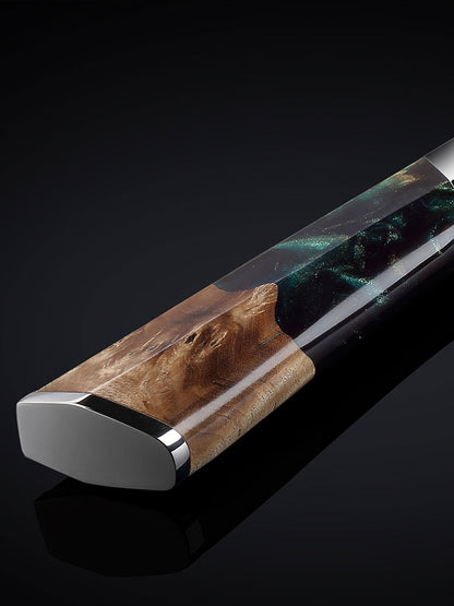 Damascus Grain Steel Knife - KingCutlery