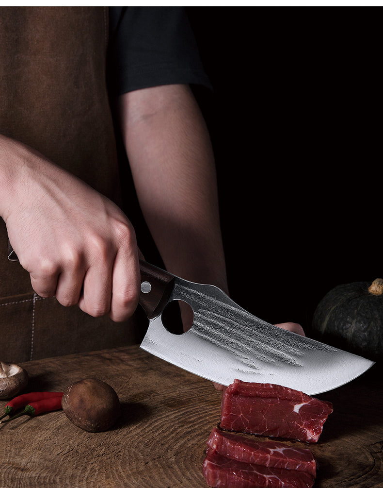 Hand Forged Japanese Cutting Knife - KingCutlery
