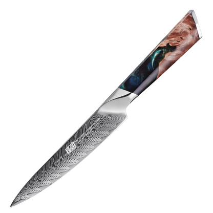 Damascus 5 Inch Fruit Knife - KingCutlery