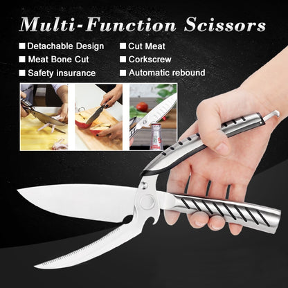 kitchen multi-function scissors - KingCutlery