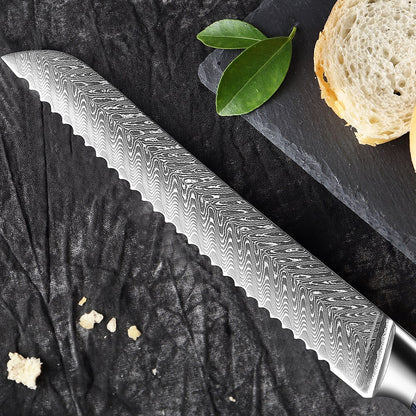 8 Inch Serrated Bread Knife - KingCutlery