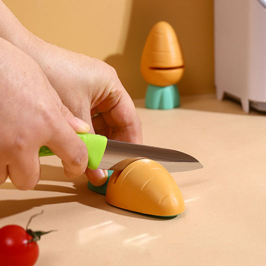 Multi-Style Fast And Cute Sharpening Stone Kitchen Mini Knife Sharpener Kitchen Gadgets - KingCutlery