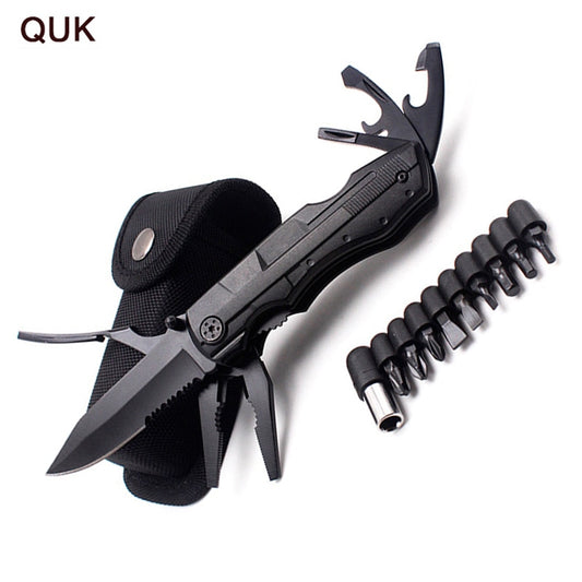 Multitool Folding Pocket EDC Camping Outdoor Survival Tool - KingCutlery
