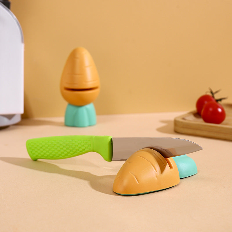 Multi-Style Fast And Cute Sharpening Stone Kitchen Mini Knife Sharpener Kitchen Gadgets - KingCutlery