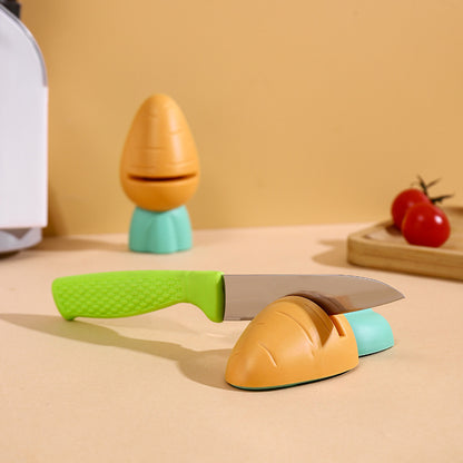 Multi-Style Fast And Cute Sharpening Stone Kitchen Mini Knife Sharpener Kitchen Gadgets - KingCutlery