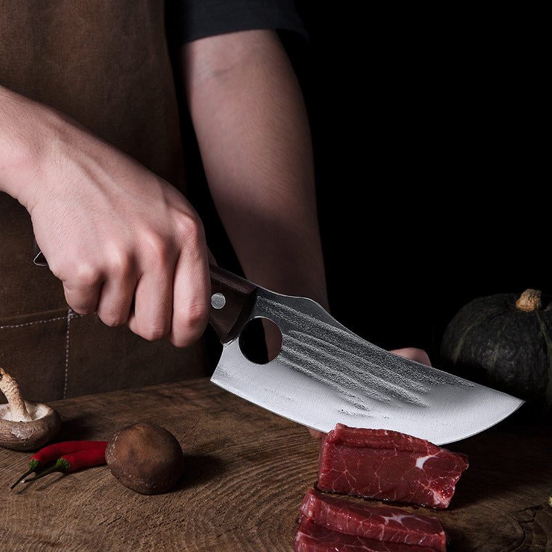 Hand Forged Japanese Cutting Knife - KingCutlery