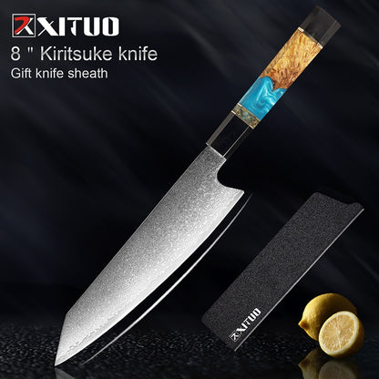 Damascus Steel Kitchen Knives Set - KingCutlery