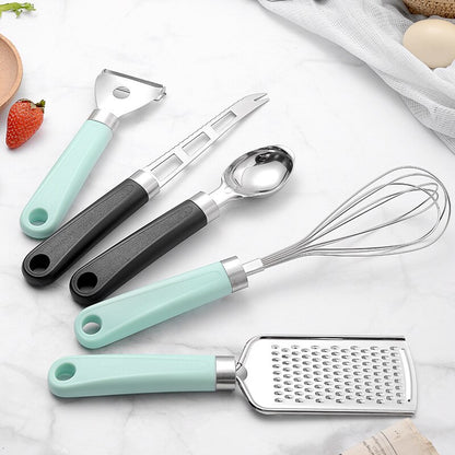 9 Pcs Stainless Steel Kitchen Utensil Set - KingCutlery