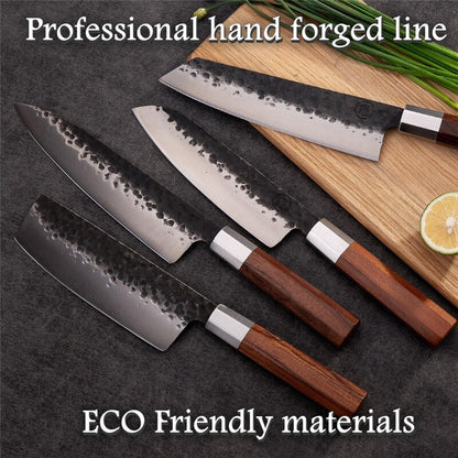 4 Pcs High Performance Chef Knives - KingCutlery