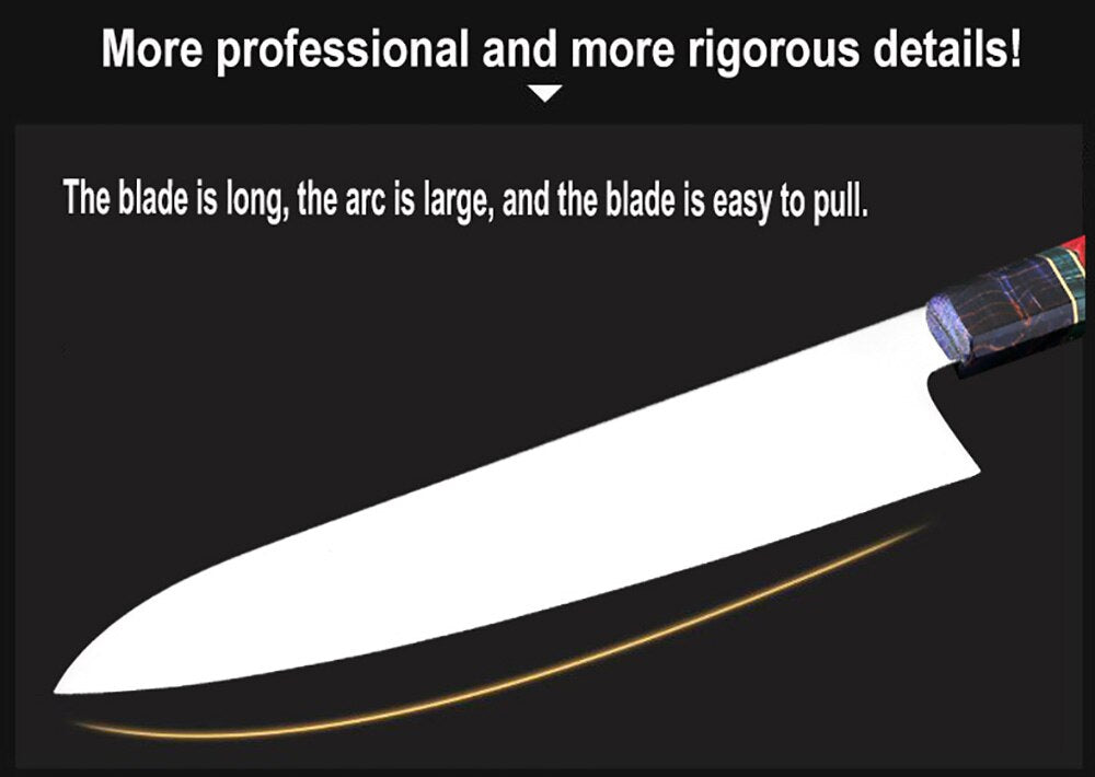 High Carbon Stainless Steel Blade Japanese Kitchen Knife - KingCutlery
